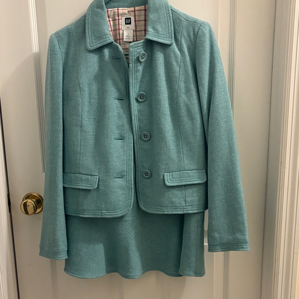 GAP Chic Teal Jacket and Dress Set